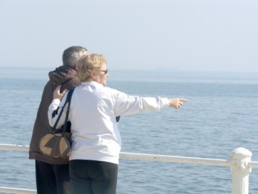 Vremea frumoasă a scos constănţenii la plimbare